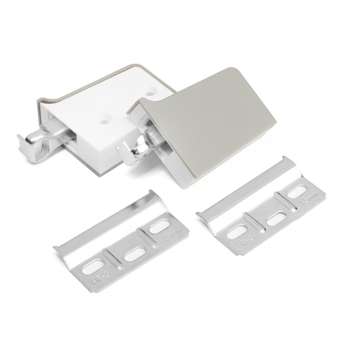 Навес мебельный для  кухон. шкафов “P02“, цвет серый, нагр.100 кг. на пару, набор 2 шт Навес мебельный для  кухон. шкафов “P02“, цвет серый, нагр.100 кг. на пару, набор 2 шт