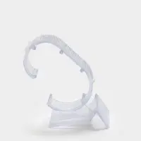 Подставка под часы, ребристая поверхность, 4.5&times;6&times;9 см, прозрачная