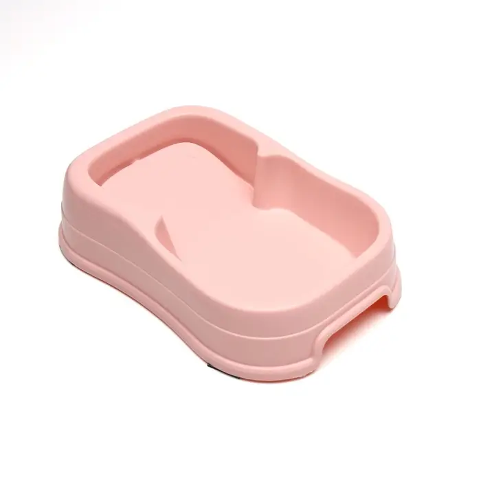 Автокормушка 1.5 л, 23.5&times;16&times;24 см, розовая