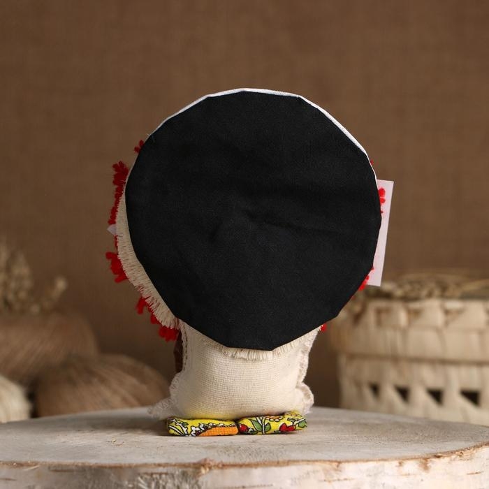 Оберег-домовой Оберег-домовой "Богатейка в фуражке", 19х12х5 см, микс