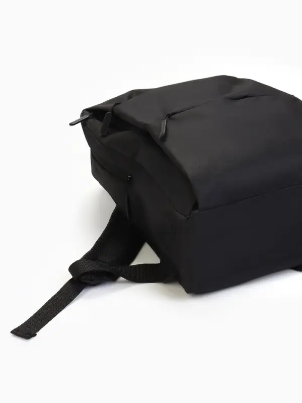 Рюкзак городской на молнии, с USB, 4 кармана, размер 30&times;12&times;43 см, чёрный