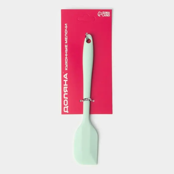 Лопатка кухонная Доляна &laquo;Винфор&raquo;, 20.5&times;3.8 см, мятная