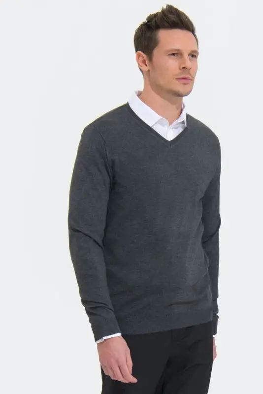 Пуловер мужской Glory Men темно-синий, размер S Пуловер мужской Glory Men темно-синий, размер S