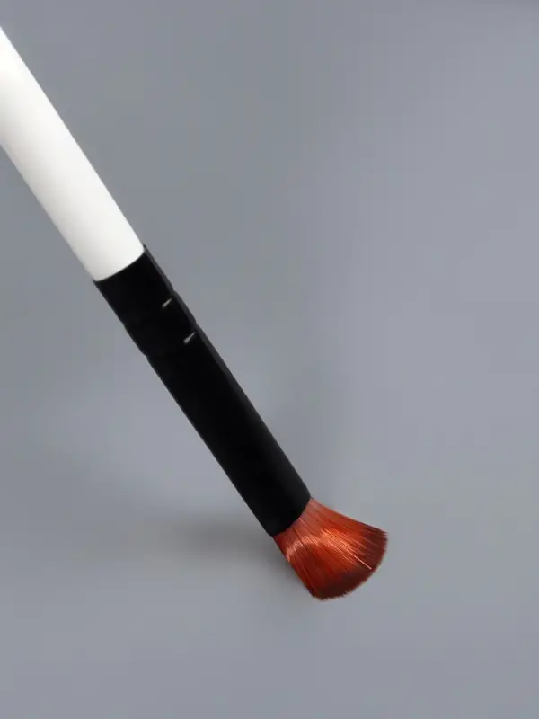Набор кистей для макияжа SMOKY, 3 шт., 13(&plusmn;1) см, белый, чёрный