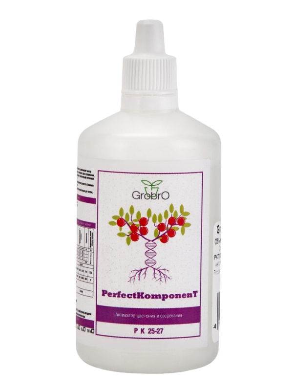 Удобрение для гидропоники  Удобрение для гидропоники "GroBro" Perfect Komponent, 100мл