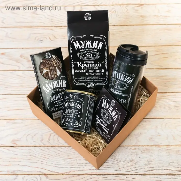 Термостакан Термостакан "Крепкий мужик" 350мл