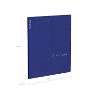 Тетрадь 48 листов в клетку ErichKrause Simple Color, софт-тач, синяя