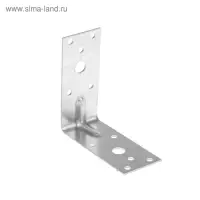 Уголок крепежный усиленный ТУНДРА krep, 90×90×40×2 мм, в упаковке 50 шт.