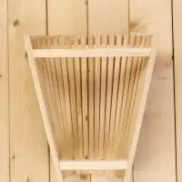 Абажур для бани и сауны &laquo;Свет&raquo;, липа, 28&times;15&times;31 см, настенный, &laquo;Добропаровъ&raquo;