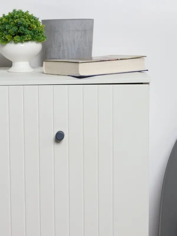 Ручка-кнопка CAPPIO PK327, d=20 мм, цвет графит, 8 шт.