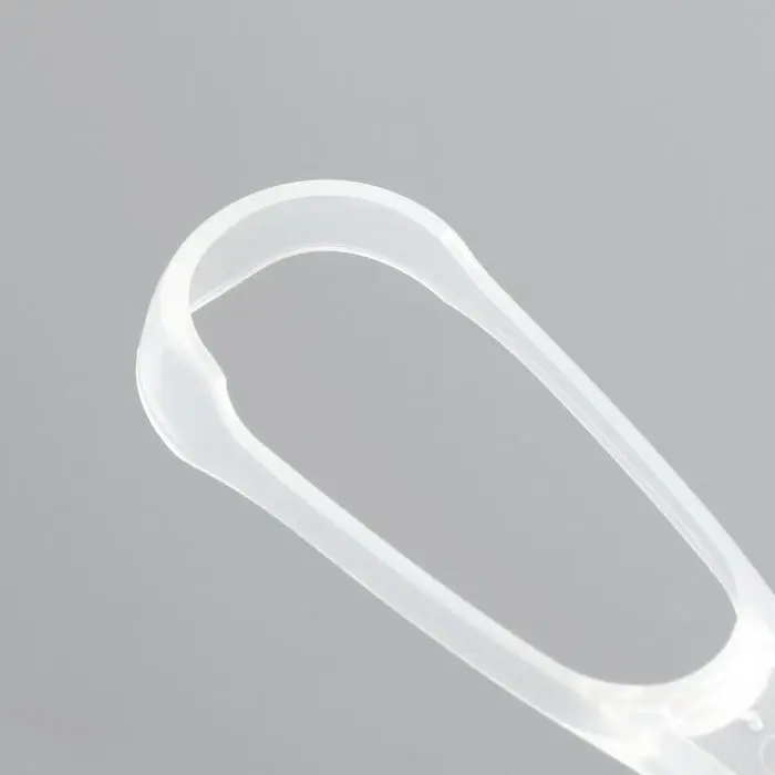 Скребок для чистки языка, прозрачный Скребок для чистки языка, прозрачный