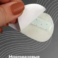 Пяткоудерживатели для обуви, на клеевой основе, искусственная замша, силикон, 10×4 см, пара, серые