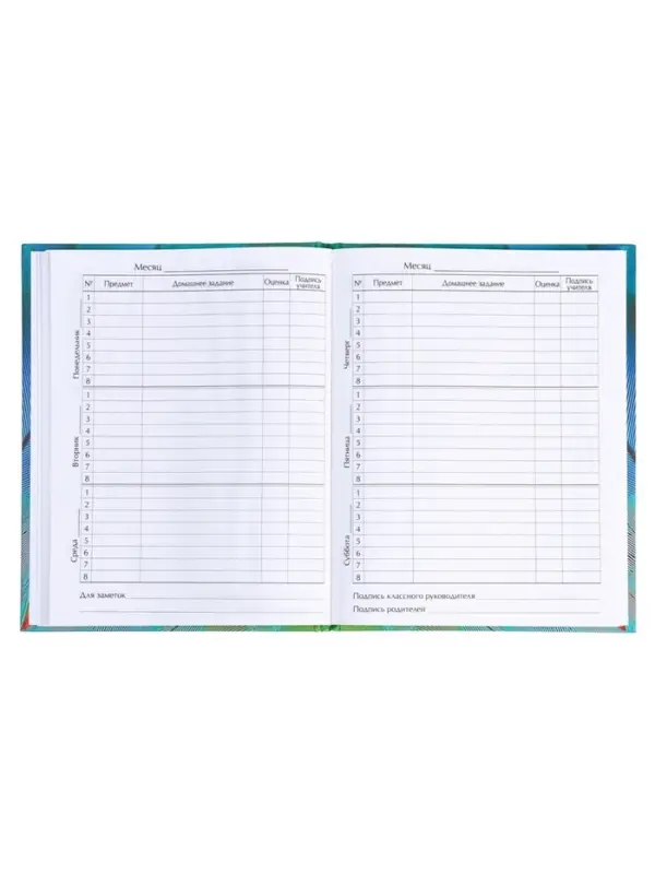 Дневник для 5-11 классов, "Перья 2", твердая обложка 7БЦ, матовая ламинация, выборочный лак, 48 листов