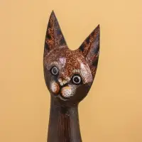 Сувенир дерево "Кошка" 100 см, МИКС