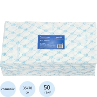 Салфетка спанлейс 35x70 см, голубой, пл.50, 50шт/уп, 10261(0087)