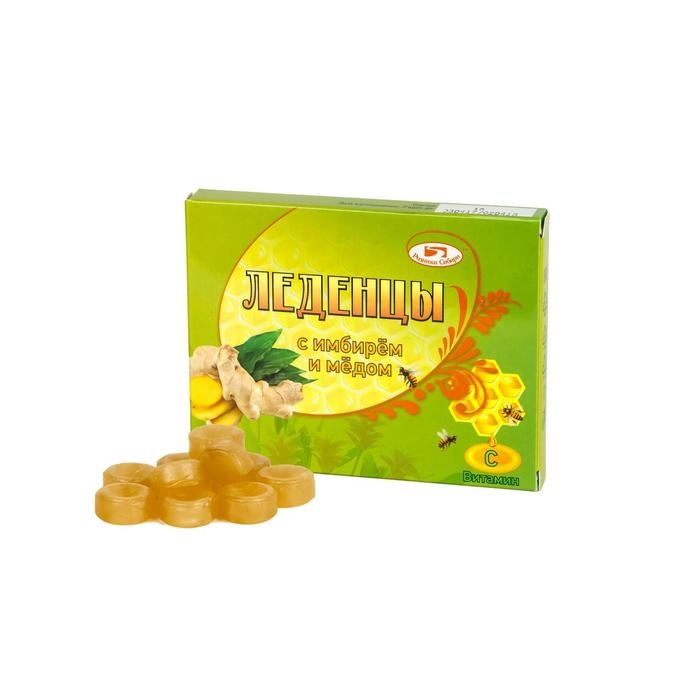 Леденцы с имбирём и мёдом, без сахара Леденцы с имбирём и мёдом, без сахара