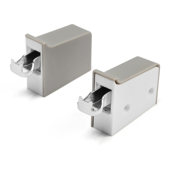 Навес мебельный для  кухон. шкафов “P02“, цвет серый, нагр.100 кг. на пару, набор 2 шт Навес мебельный для  кухон. шкафов “P02“, цвет серый, нагр.100 кг. на пару, набор 2 шт