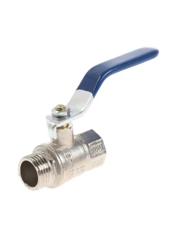 Кран шаровой ZEIN engr, нр/вр 1/2", PN 4, для холодной воды, 5-45&deg;С, рычаг, цинк