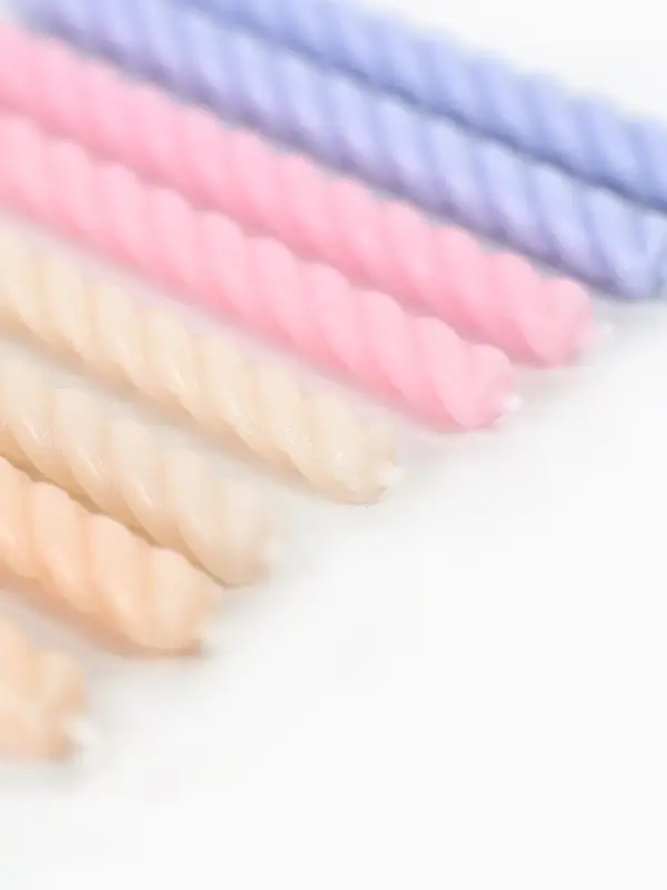 Свечи для торта &laquo;Розовая палитра&raquo;, 8 шт.