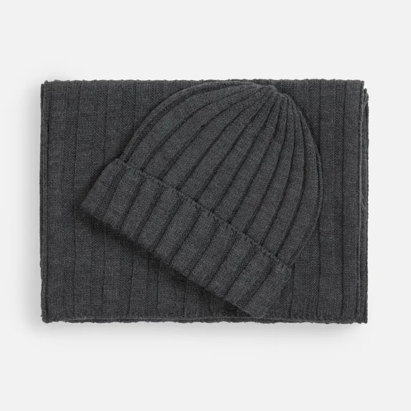 Шапка Metelitsa, темно-серый меланж Шапка Metelitsa, темно-серый меланж