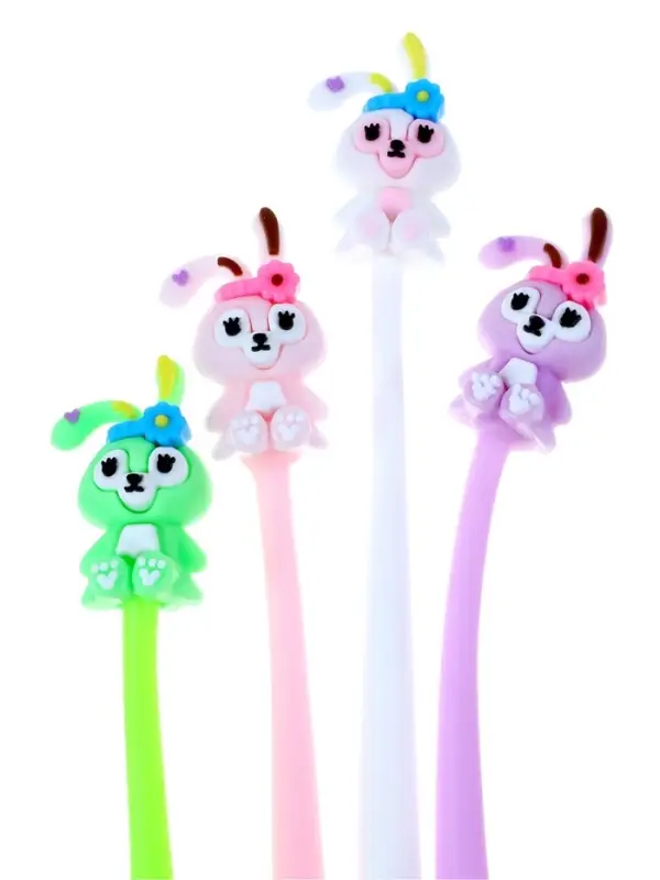 Ручка - прикол шариковая «Зайка», МИКС