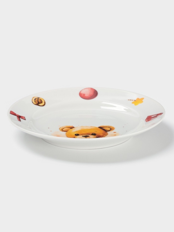 Тарелка мелкая диам. 175 мм Гладкий край Мишутка (25) Тарелка мелкая диам. 175 мм Гладкий край Мишутка (25)