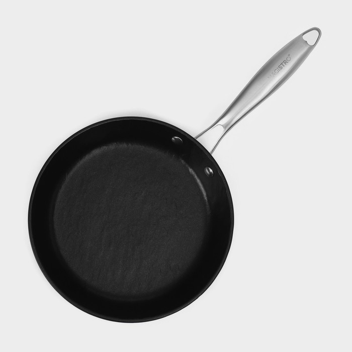 Набор сковород Magistro Rock Stone, 2 предмета: d=22 см, d=26 см, кухонные щипцы, антипригарное покрытие, индукция Набор сковород Magistro Rock Stone, 2 предмета: d=22 см, d=26 см, кухонные щипцы, антипригарное покрытие, индукция