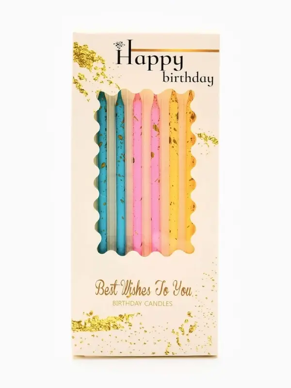 Набор свечей для торта &laquo;Яркие&raquo; 9,5 см