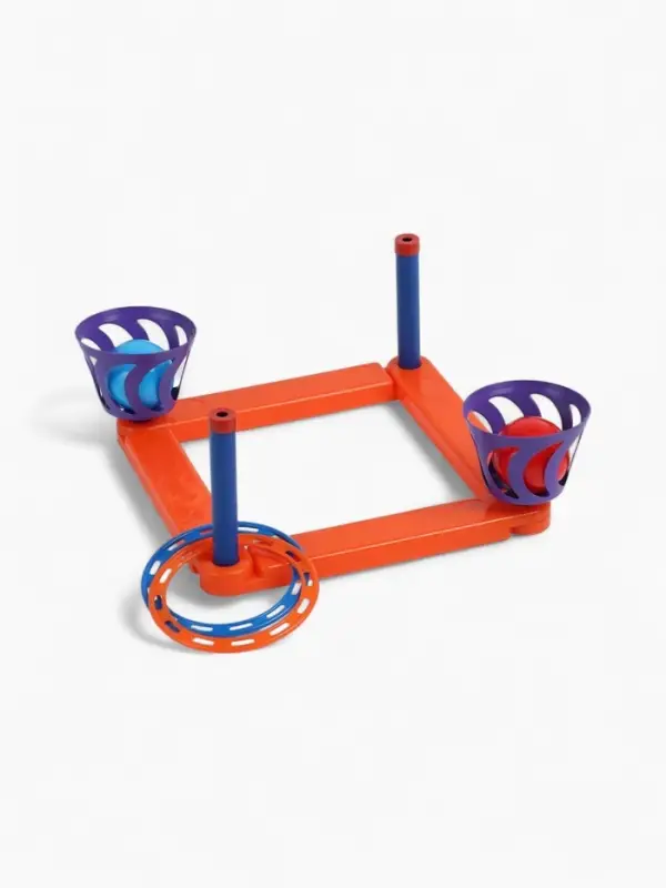 Кольцеброс-Шароброс, 2 шара, 2 кольца, 16.5&times;35 см, МИКС