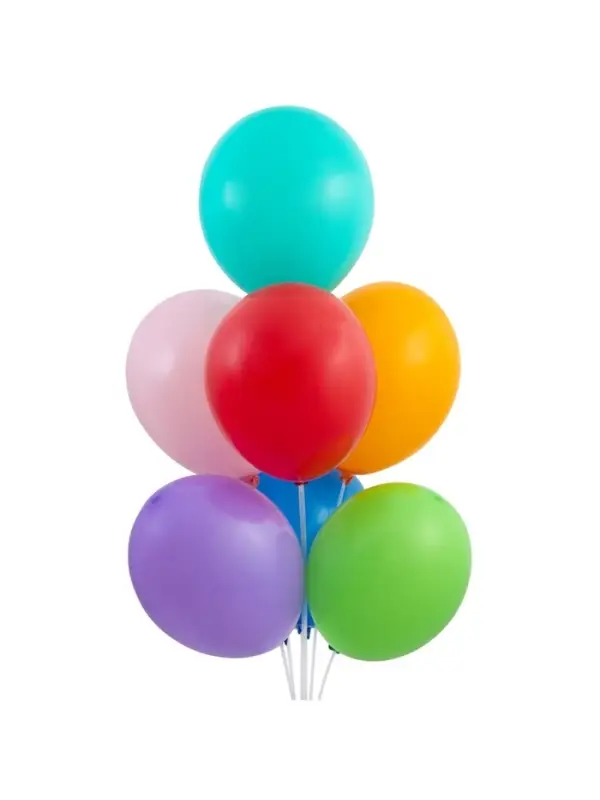 Воздушные шары латексные 14", пастель, 50 шт., МИКС