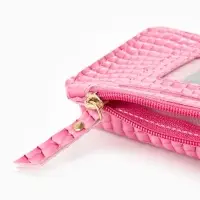 Сумка на магните, с длинным ремнём, 10&times;2.5&times;20 см, розовая