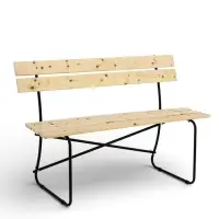 Скамейка деревянная, 120&times;50&times;82.5 см, для дачи и сада