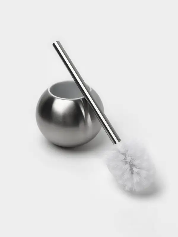 Ёршик для унитаза с подставкой St&ouml;lz, 12&times;12&times;37 см, нержавеющая сталь