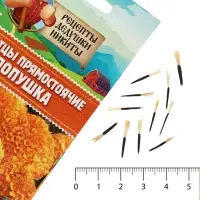 Семена цветов Бархатцы прямостоячие &laquo;Хлопушка&raquo;, 0.2 г, &laquo;Рецепты дедушки Никиты&raquo;