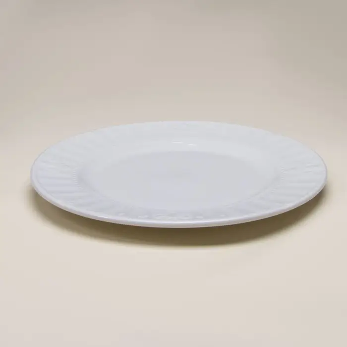 Тарелки SL Home &laquo;Винтаж фрэнч&raquo;, d=27 см, набор 2 шт., фарфор, белые