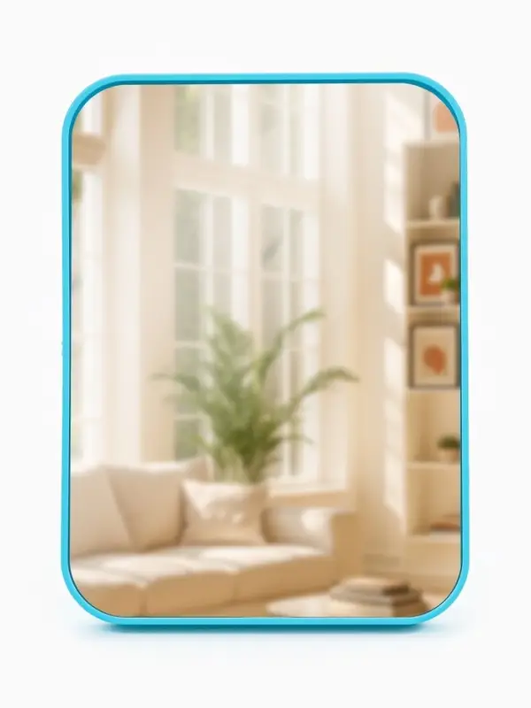 Зеркало настольное, прямоугольное, 11.5&times;15.5&times;1.2 см, МИКС