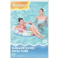 Круг для плавания Bestway &laquo;Лето&raquo;, надувной, d=91 см, от 10 лет, МИКС, 36084