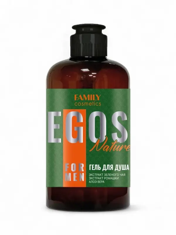 Гель для душа мужской EGOS for men Nature, 470 мл Гель для душа мужской EGOS for men Nature, 470 мл