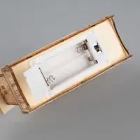 Светодиодная фигура &laquo;Дом с Дедом Морозом&raquo; 12&times;17&times;4 см, дерево, от батареек АААх2, свечение тёплое белое