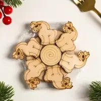 Подставка под горячее Лошадка, 11см, можжевельник