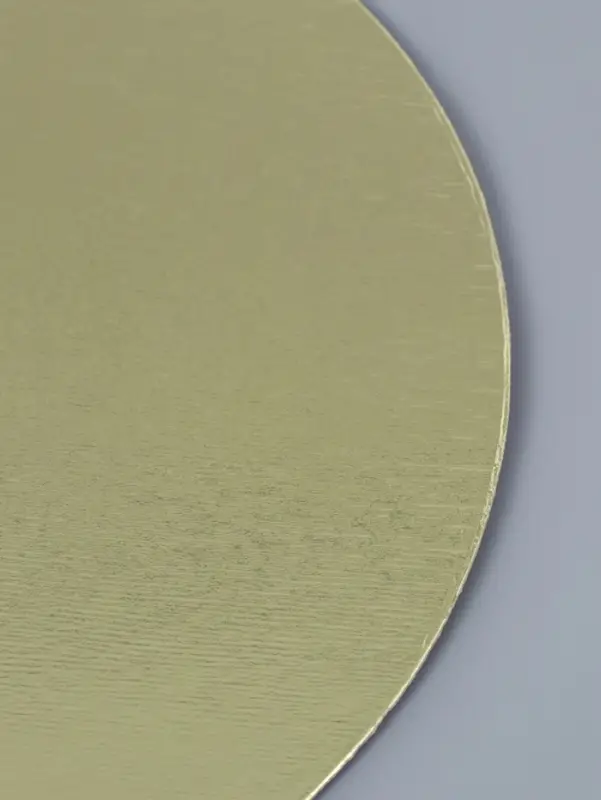 Подложка для торта, кондитерская, 20 см, золото, 0.8 мм