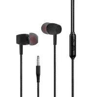 Наушники ISA S021 с микрофоном черные