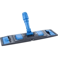 Держатель МОПа универс. пластик 40х11см т.серый/синий NPK195