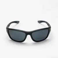 Очки солнцезащитные спортивные, uv 400, ширина 14.1 см, дужка 14.3 см, высота 5.3 см, чёрный