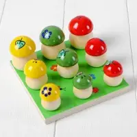 Счётный материал &laquo;Грибочки на полянке&raquo;, набор 9 шт.