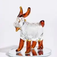 Фигурка стеклянная &laquo;Козлик на зеркале&raquo;, 6.2 см