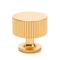 Ручка-кнопка мебельная CAPPIO PK326, d=28 мм, золото