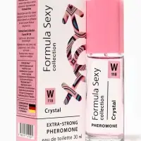 Туалетная вода женская с феромонами Formula Sexy collection Crystal W118, 30 мл