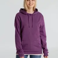 Толстовка с капюшоном унисекс Hoodie, фиолетовый меланж, размер XL