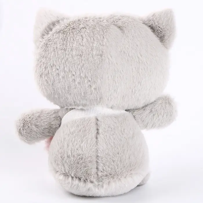 Мягкая игрушка &laquo;Кот&raquo;, с сердцем, 11 см, цвет МИКС